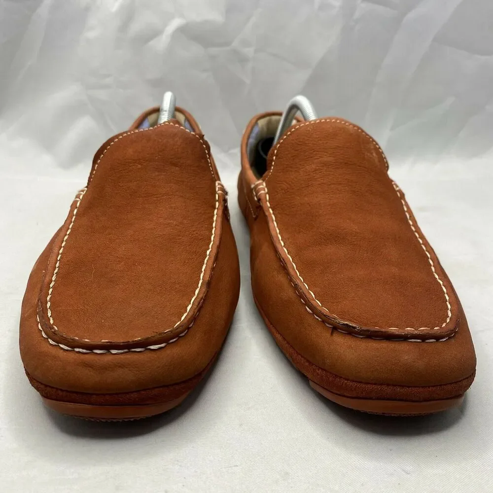 Ecco Men's Summer Moccasin Moc Slip Ons Driving Shoes EU 44 10-10.5 US Picante